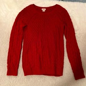Women’s Red Sweater